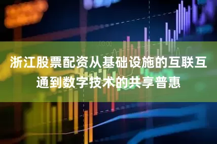 浙江股票配资从基础设施的互联互通到数字技术的共享普惠